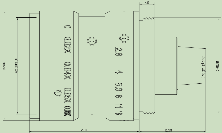 1/1.8″ Industrial Lens HR11808A